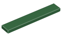 Tile 1 x 6, 6636 Dark Green U