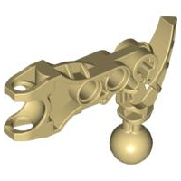 Bionicle Arm Av-Matoran with Ball Joint and Ball Socket, 60896 Tan U