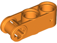 Technic, Axle and Pin Connector Perpendicular 3L with 2 Pin Holes, 42003 Orange U