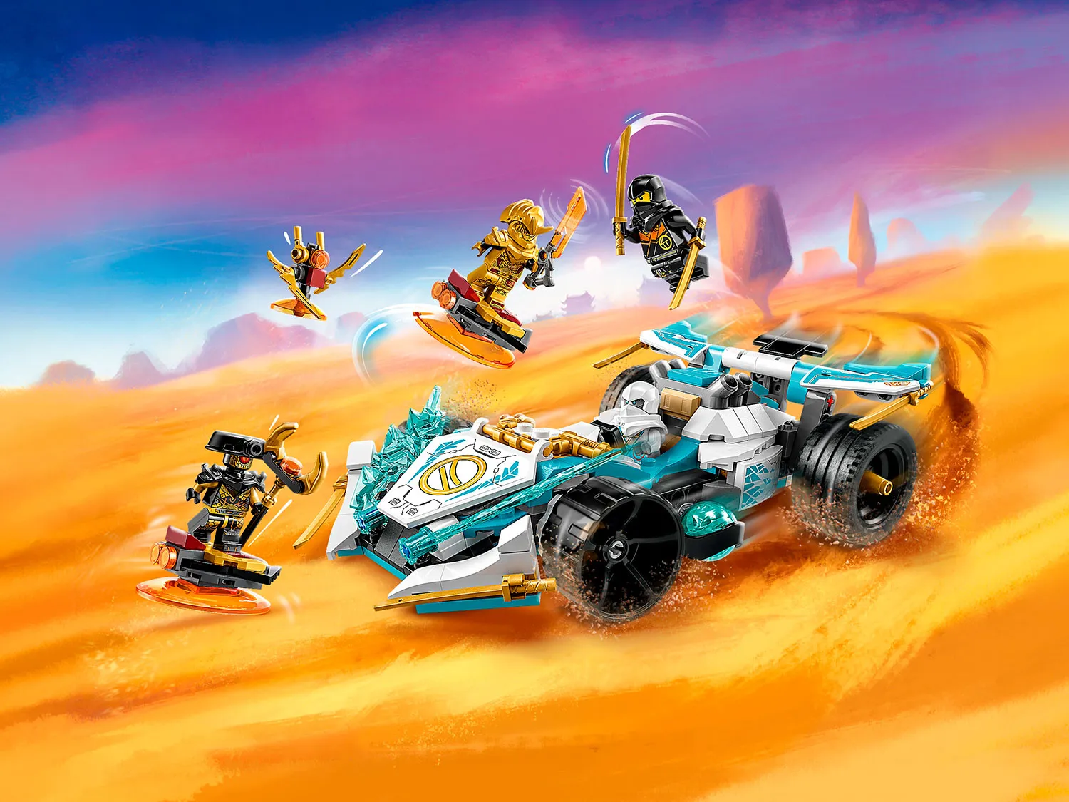 Конструктор LEGO Ninjago 71791 Гоночная машина Сила Дракона Зейна