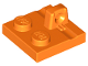 Hinge Plate 2 x 2 Locking with 1 Finger on Top, 92582