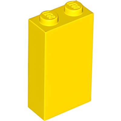 Деталь Lego Brick 1 x 2 x 3 22886 Yellow N