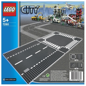 LEGO City 7280 Перекресток и прямая проезжая часть