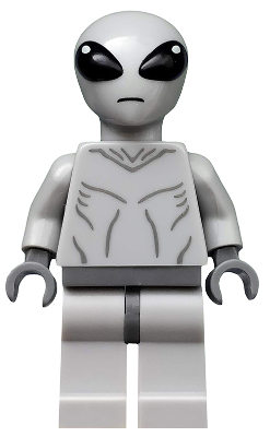 Минифигурка LEGO  Classic Alien, Series 6 col081