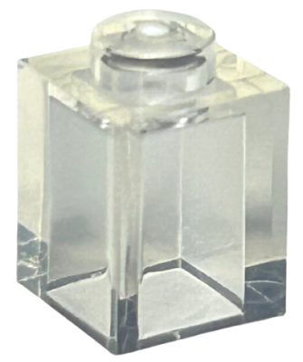 Brick 1 x 1, 3005 Trans-clear N