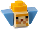 Minecraft Pufferfish, Uninflated - Brick Built, minepufffish01