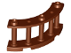 Fence 4 x 4 x 2 Quarter Round Spindled with 3 Studs, 21229