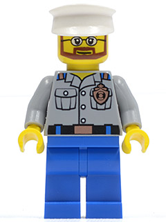 Минифигурка Lego Coast Guard City - Captain cty0415