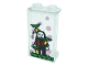 Panel 1 x 2 x 3 with Side Supports - Hollow Studs with Bright Pink Dots and Minifigure Pattern (Sticker) - Set 76388, 87544pb077  