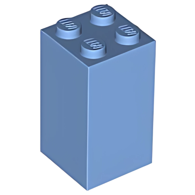 Деталь Lego Brick 2 x 2 x 3 30145 Medium Blue U