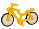 Bicycle with Trans-Clear Wheels with Molded Black Hard Rubber Tires (4719 / 92851pb01), 4719c02  