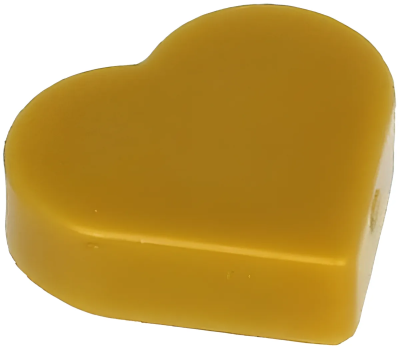 Деталь LEGO Lego Tile, Round 1 x 1 Heart 39739 Pearl Gold (6301811) U