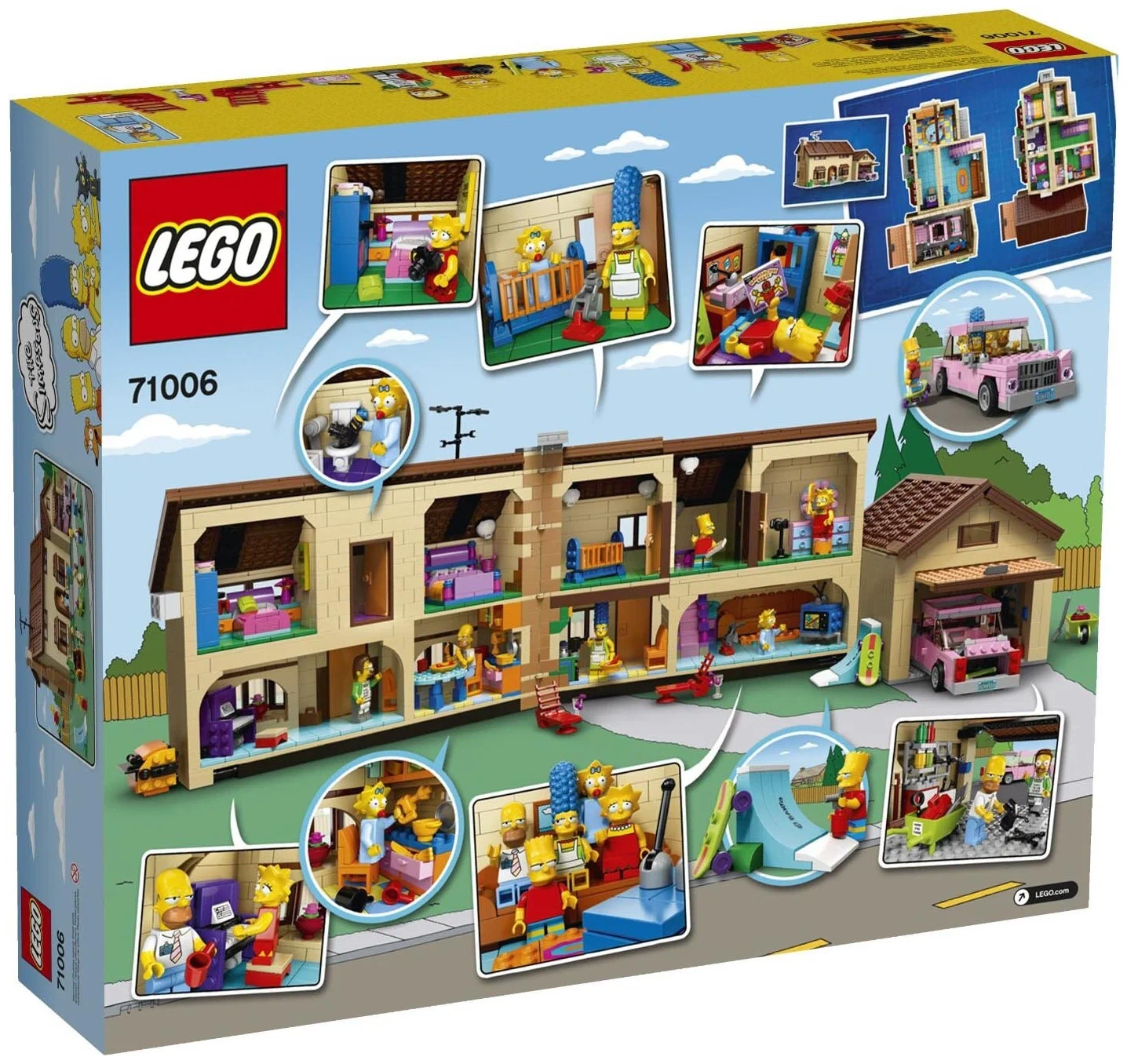 LEGO The Simpsons 71006 Дом Симпсонов УЦЕНКА в магазине Shop-device