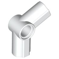 Technic, Axle and Pin Connector Angled #5 - 112.5 degrees, 32015 White N
