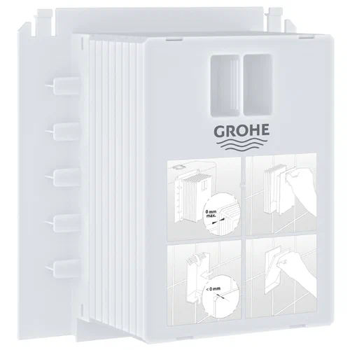 Ревизионный короб для крепления малых панелей смыва Grohe 40911000