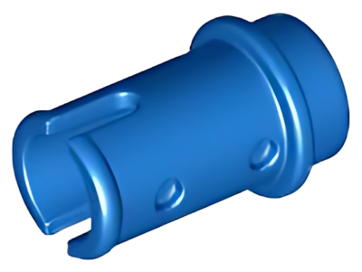 Деталь LEGO Technic, Pin 1/2 without Friction Ridges 4274 Blue U