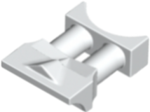 Minifigure, Utensil Binoculars Space, 30304 White N
