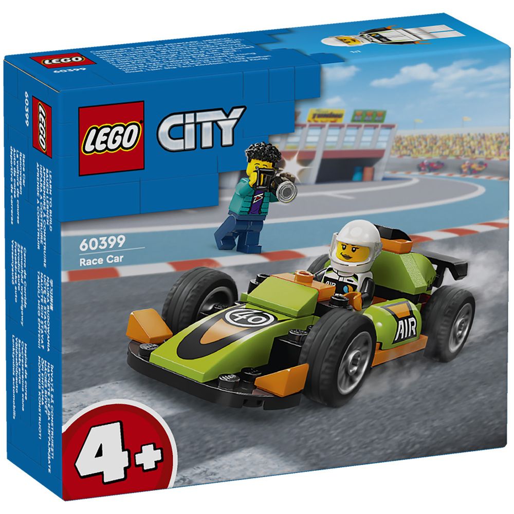 Конструктор LEGO City 60399 Зеленый гоночный автомобиль в магазине  Shop-device