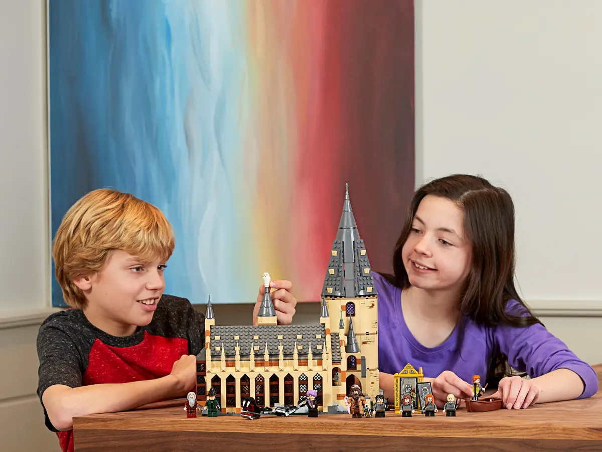 Конструктор LEGO Harry Potter 75954 Большой зал Хогвартса УЦЕНКА в магазине  Shop-device