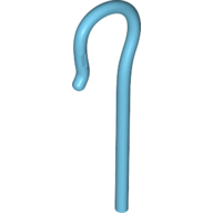 Minifigure, Utensil Shepherd Staff, 49492 Medium Azure U