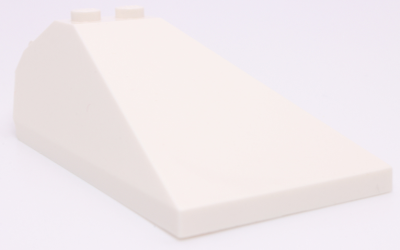 Windscreen 8 x 4 x 2 with 2 Studs and Bar Handle, 21849 White N