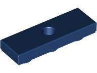 Tile, Modified 1 x 3 Inverted with Hole, 35459 Dark Blue U