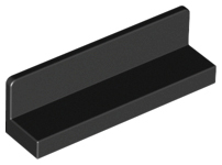 Panel 1 x 4 x 1, 30413 Black N