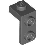 Bracket 1 x 1 - 1 x 2, 79389 Dark Bluish Gray N