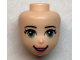 Mini Doll, Head Friends with Sand Green Eyes, Coral Lips and Open Mouth Pattern, 66467