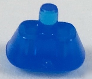 Rock Faceted with Small Pin (Infinity Stone), 36451a Trans-Dark Blue U