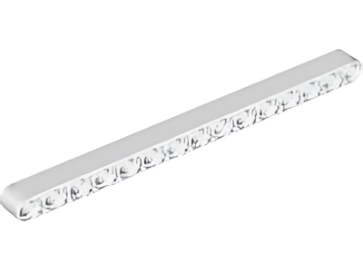 Деталь LEGO Technic, Liftarm Thick 1 x 15 32278 White N