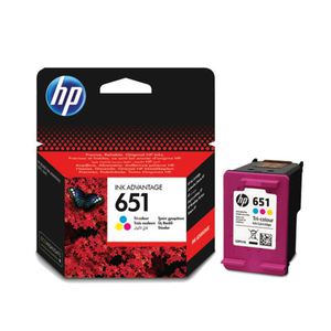 Картридж HP 651 Color цветной C2P11AE