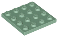 Plate 4 x 4, 3031 Sand Green U