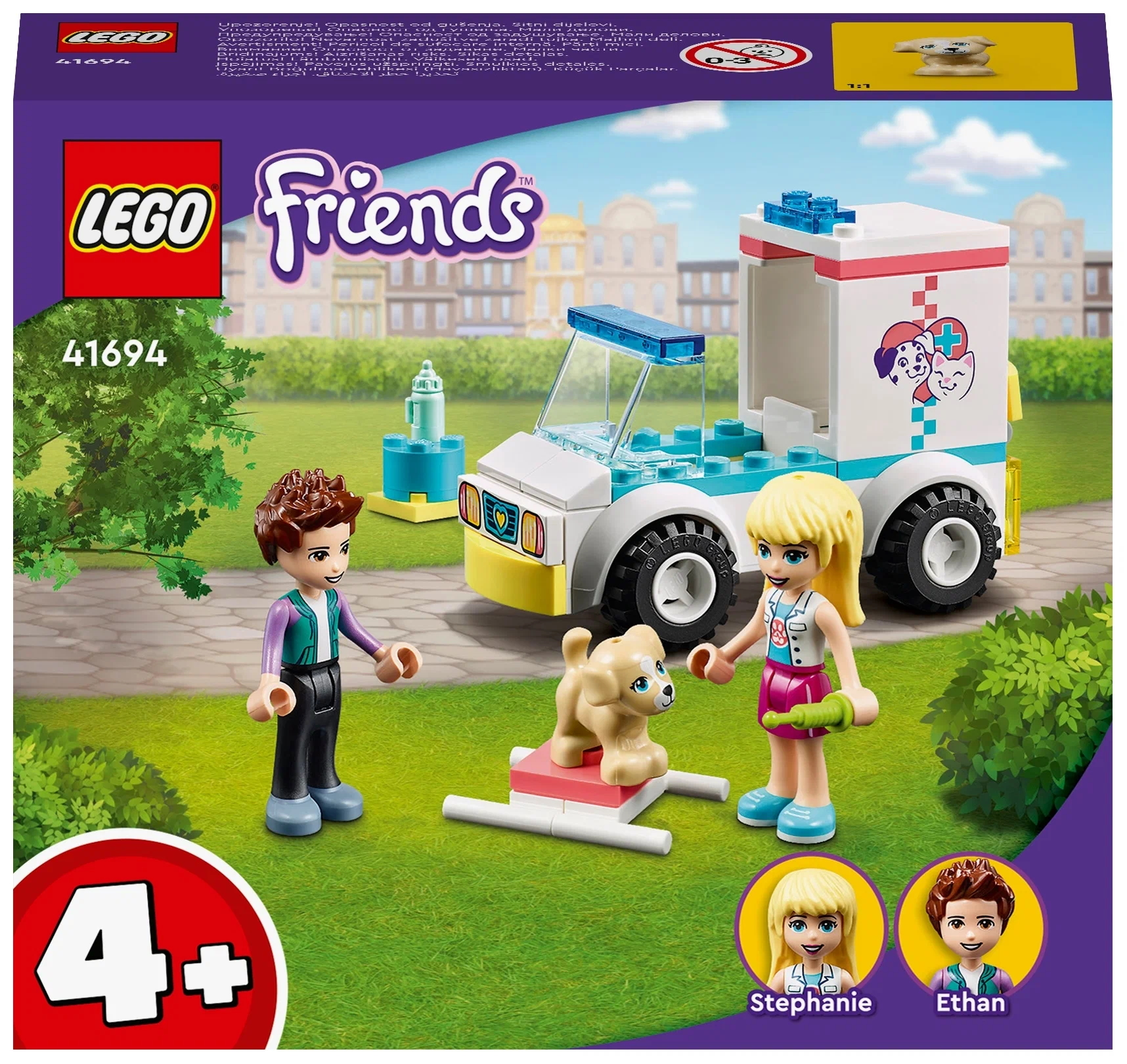 Конструктор LEGO Friends 41694 Скорая помощь для животных в магазине  Shop-device