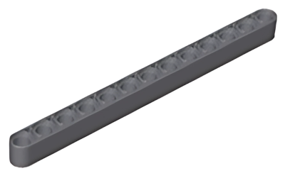 Деталь LEGO Technic, Liftarm Thick 1 x 13 41239 Dark Bluish Gray U