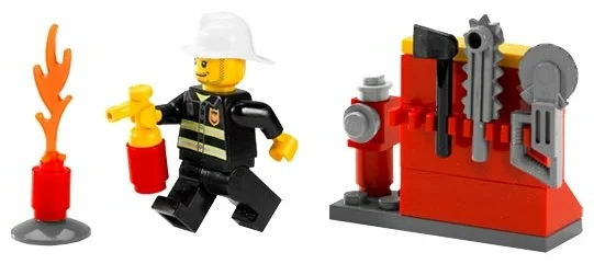Конструктор LEGO City 5613 Пожарный