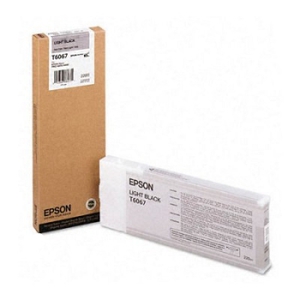 Картридж Epson T6067 Light Black черный C13T606700 оригинальный