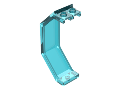 Panel 3 x 2 x 6, 2466 Trans-Light Blue U
