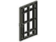 Door 1 x 6 x 7 Barred, 4611 Black U