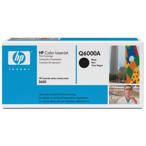 Картридж HP Q6000A 124A Black черный оригинальный Color LaserJet 1600, 2600n, 2605