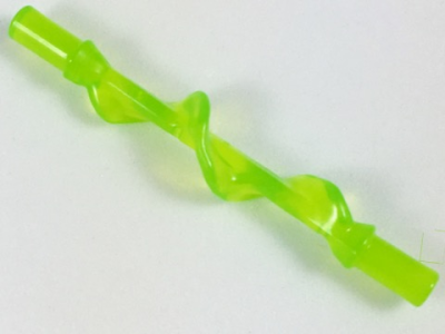 Power Burst, Bolt Spiral with Bar Ends, 35032d Trans-Bright Green U