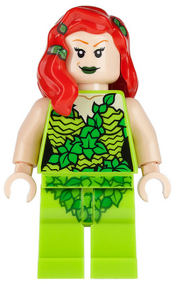 Минифигурка Lego Poison Ivy, Hair Over Shoulder sh010