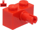 Brick, Modified 1 x 2 with Pin and Bottom Stud Holder, 44865
