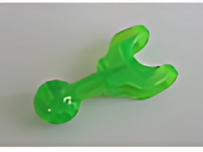 Деталь LEGO Hero Factory Arm / Leg with Ball Joint on Axle and Ball Socket, Short 90611 Trans-Bright Green U