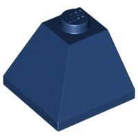 Slope 45 2 x 2 Double Convex Corner, 3045 Dark Blue N