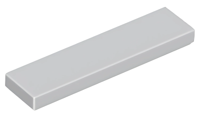 Деталь LEGO Tile 1 x 4 2431 (35371, 75703, 91143, 100687) Light Bluish Gray U