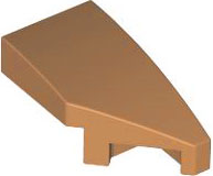 Wedge 2 x 1 x 2/3 Right, 29119 Medium Nougat U