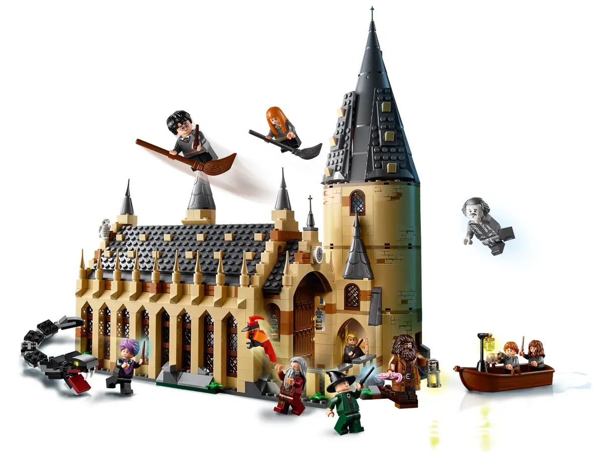 Конструктор LEGO Harry Potter 75954 Большой зал Хогвартса УЦЕНКА в магазине  Shop-device