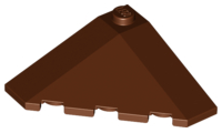 Wedge 4 x 4 (Slope 18 Corner), 43708 Reddish Brown U