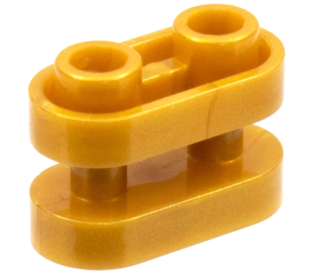 Brick, Round 1 x 2 with Hollow Studs and Open Center with Bars, 77808